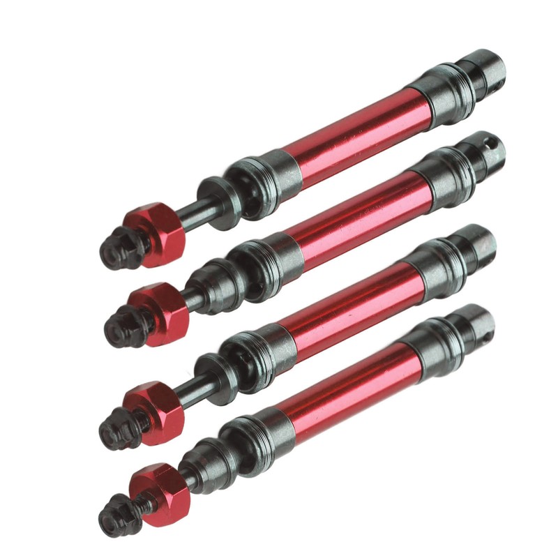 4Pcs CVD Front Rear Drive Shaft Metal Transmission Axle for