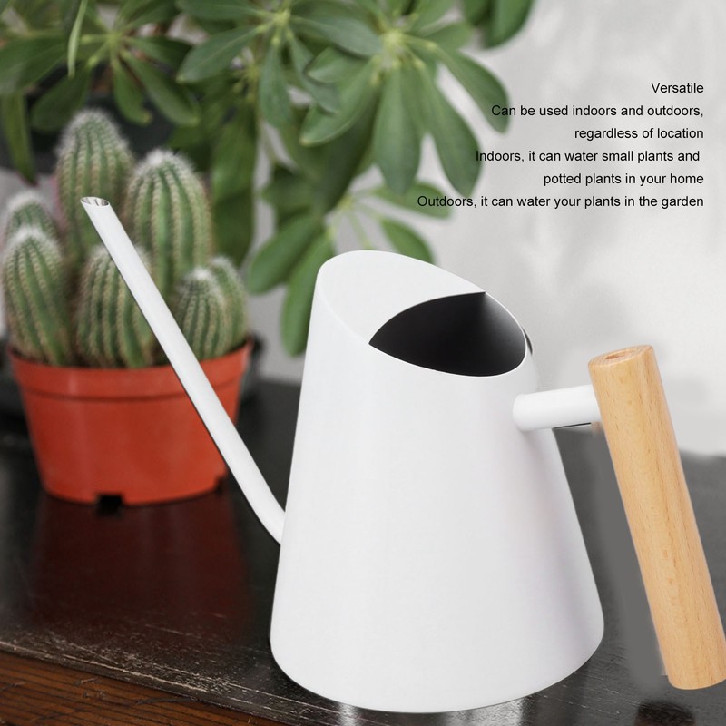 Watering Can with Long Spout Rustproof Stainless Steel Watering Pot