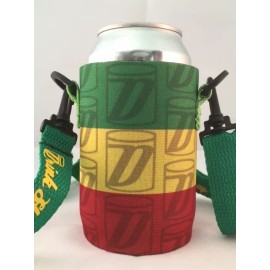 Drink Strap Koozie Holder Necklace Beer Can Bottle Cooler New Drink Strap Rasta