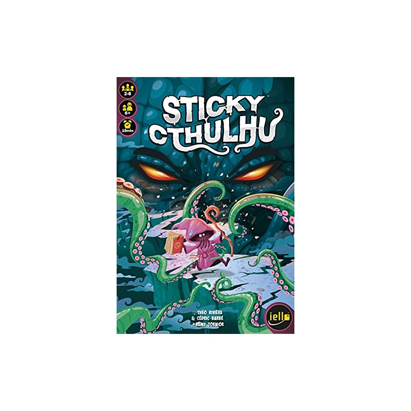 IELLO 51816 IELLO Sticky Cthulhu Family Game Novelty