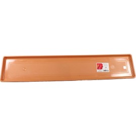 Root & Vessel 10365, Terracotta, Countryside Flower Box Tray, Extra Large (34.5" x 6.5")