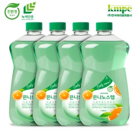 Silver Nanostep Season 3 Multipurpose Cleanser Refill 1100ml x 4 / 은나노스텝 시즌3 다용도 세정제 리필 1100ml x 4