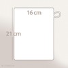Waschlappen, einfarbig, 100 % Baumwolle, 16 x 21 cm, Braun,