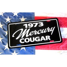 1973 Mercury Cougar   license plate car tag  73    all years available just ask!