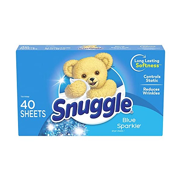 Snuggle Sheet Softener (Blue Parkle) 40 Sheets