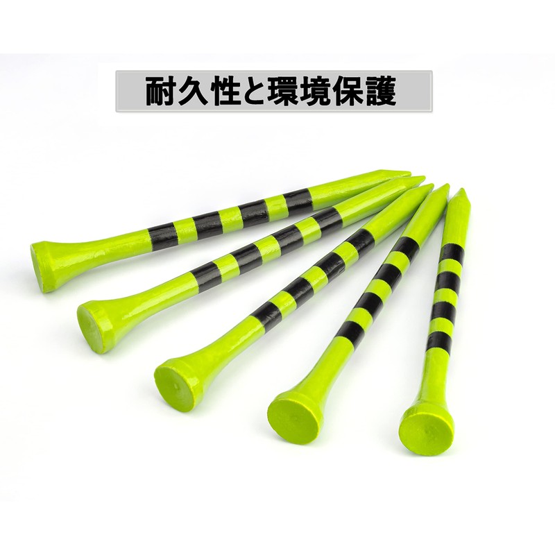 MAZEL Golf Tees Wood Tees Long Tees 70mm/83mm (Pack of