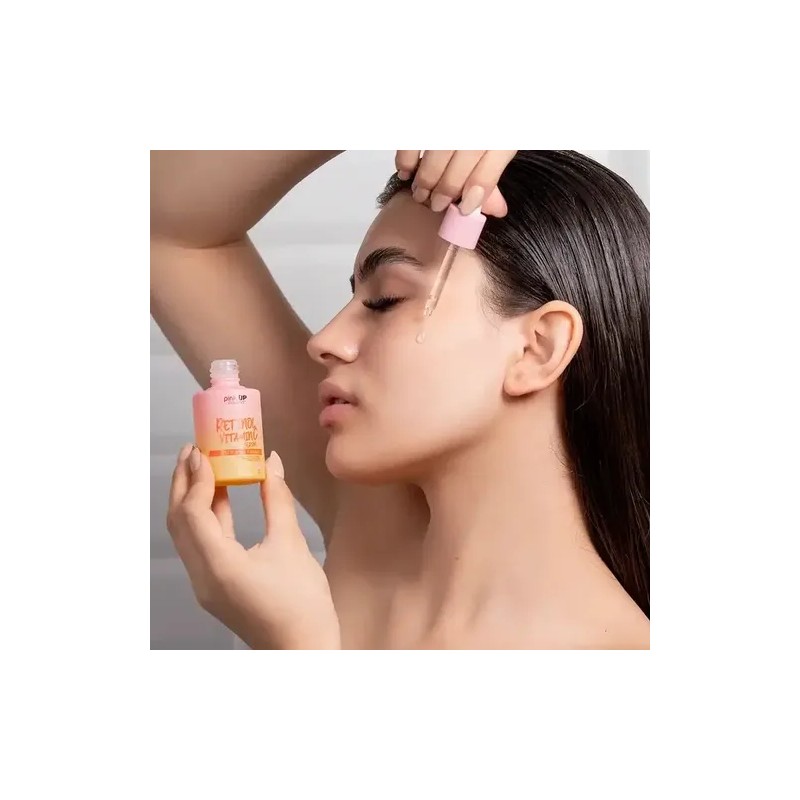 Kit Skincare Pink Up 3pz Hialurónico + Colágeno + Retinol