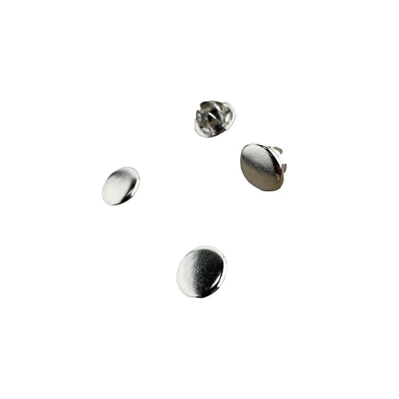 4 Pack 1/4" Metal Hole Plugs- Nickel Plated - SP-250-NK