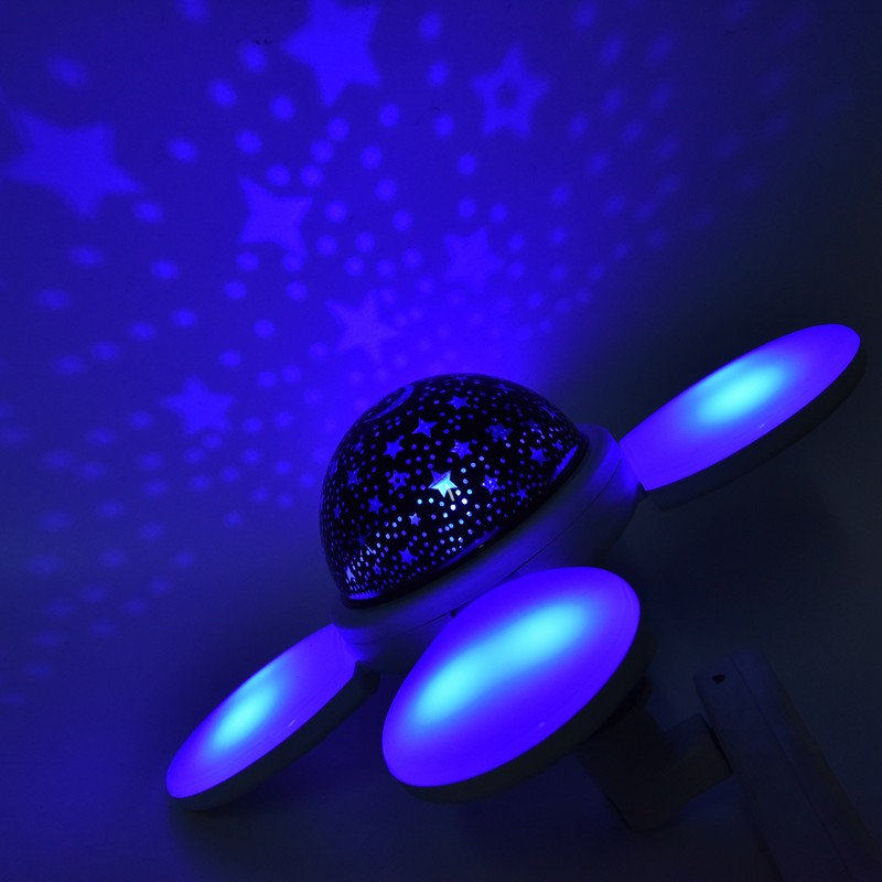 Bulb Speaker Adjustable Flexible RGB 48W E27 Lamp Head Eye