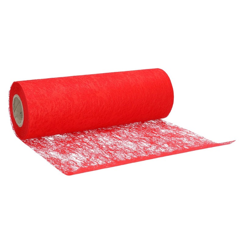 AmaCasa Non-Woven Table Runner with Flower Design 23 cm /