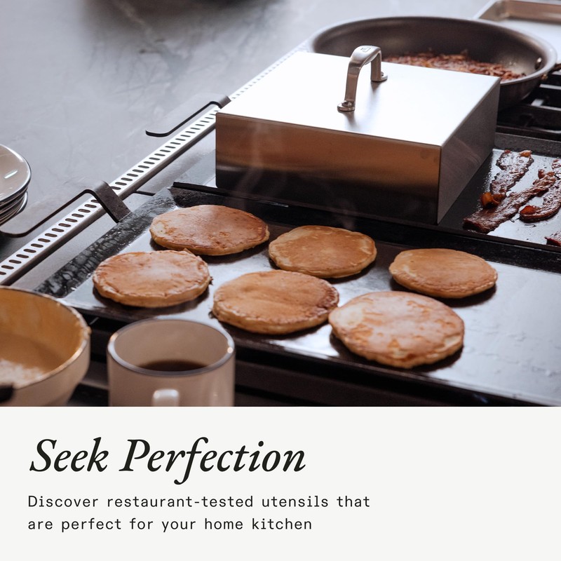 Made In Cookware - Half Griddle Lid - Stainless Steel