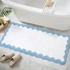 Bathroom Runner Rugs Non Slip 18" x 47" Luxury Microfiber
