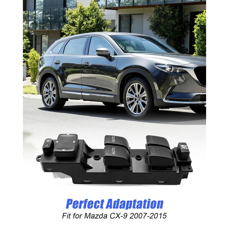 Front Left Power Window Switch Fit for Mazda CX-9 2007-2015,