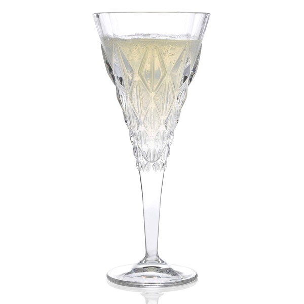 RCR Enigma Luxion Crystal White Wine Glasses, 270 ml, Set