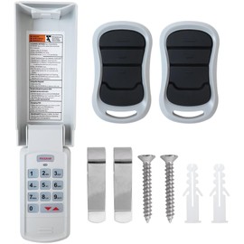 Gxcdizx [2025 Upgraded] Garage Door Opener Keypad and 2 Remotes for All Genie Intelli Code Garage Door Openers and All Overhead Garage Door Openers