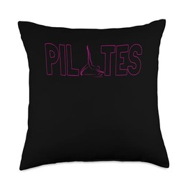 Cute Pilates Reformer Pilates Reformed Pink wine Throw Pillow
