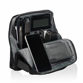 【Amazon.co.jp Exclusive】Kokuyo Bag-in-Bag Gadget Pouch Pen Case Large Capacity Lightweight Standable Hakobiz Premium Black AM-KAHA-HB11D