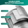 HADOR Window Insulation for Winter, Reflective Insulation Roll 48 in