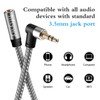 Hftywy Headphone Extension Cable 10 ft 3.5mm Male to Female
