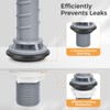 Houpeoro Universal Toilet Repair Kit for Inside Tank – Includes