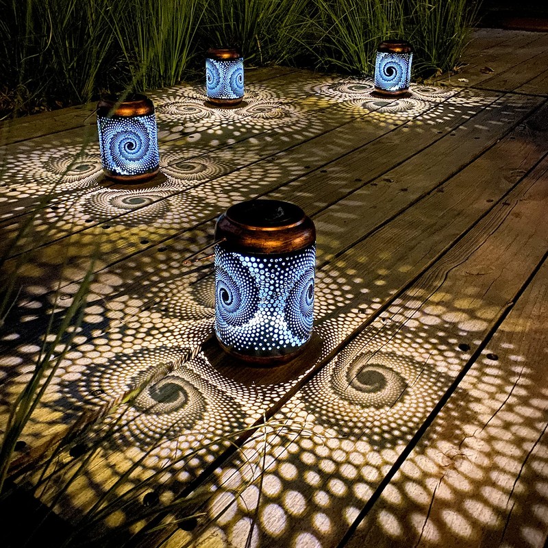 DIBIEECN Birthday Gifts for Women Mom Grandma Wife, Solar Lanterns