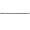 Moen Straight Adjustable Mounted Shower Curtain Rod for Bathroom, Brushed