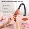 Rolybag Practice Hand for Acrylic Nails, Magnetic Nail Practice Hands,