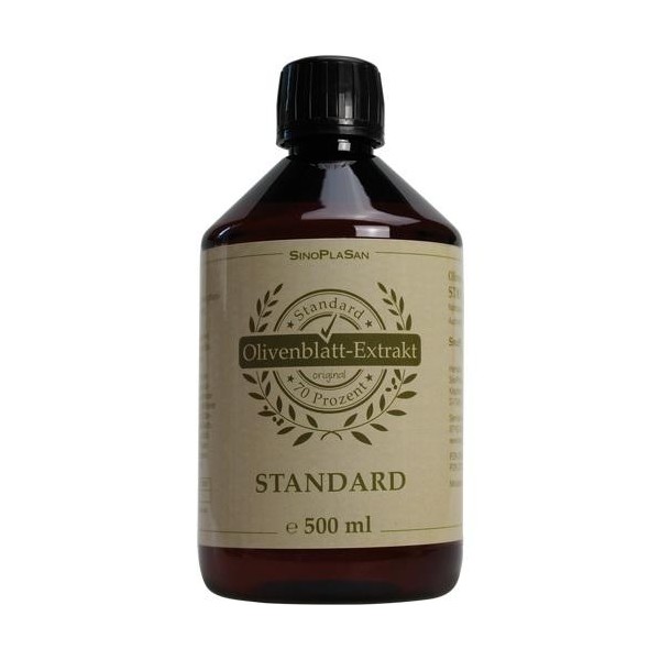 SinoPlaSan Olive Leaf Extract Liquid Standard 500 ml