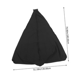 BESPORTBLE Adjustable Two Sided Speaker Stand Cover Shading Cover for Stage Accessories Quick Installation for Concerts Weddings and Banquets Durable Non Slip Design for Easy Storage