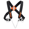 PETZL, Explo, Positioning Braces For Croll, Black/Orange, One Size, Unisex-Adult