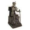 Ebros Seated Lady Justice in Blindfold with Scales and Sword