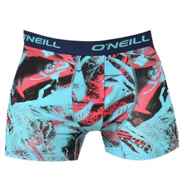 O'Neill | Herren Boxershorts | 3er Set | Season (as3, Alpha, m, Regular, Regular, Waves - Multi Waves/Marine/Arctic Blue)