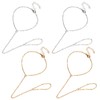 4 PCS Hand Chain Bracelet,Stylish Slave Hand Link Chain,Simple and