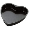 Ibili 820724 Herz-Backform, Edelstahl, Antihaftbeschichtung, 24 cm
