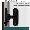 Degree Flip Barn Door Lock 90 Degree Door Lock Sliding