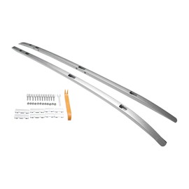 IKON MOTORSPORTS, Roof Rack Compatible with 2023-2025 Honda CR-V CRV, 2PCS Car Top Roof Rack Rail Cross Bar Luggage Cargo Carrier OE Style Aluminum Silver