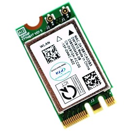 Deal4GO QCNFA435 QCA9377 802.11ac 433Mbps M.2 NGFF Adaptador WiFi Tarjeta inalámbrica WLAN con Bluetooth 4.1 para Dell DW1810 Qualcomm Atheros QCA9377 Windows 7,8,8.1,10 (32/64bit)