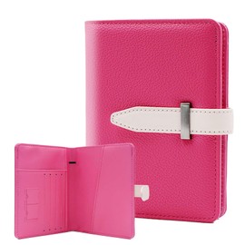 Passport Holder with Airtag for Women/Men,Airtag Passport Wallet for Travel,Cute Passport Holder Rfid Blocking,Travel Wallet for Cards Passport Cover Case