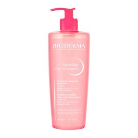 BIODERMA, Limpiador Facial, Sensibio Gel Moussant, Gel Micelar para Piel Sensible, Hidratacin al instante, 500 ml                                     