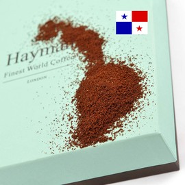 Hayman, 100% Panama Geisha Coffee, Ground, Medium Roast, 3.5oz | Fresh Roasted Panamanian Gesha Coffee