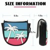 mytag Tropical DF3 Putter Covers, Coconut Tree Golf Putter Headcover