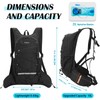 TEUEN 10L Hydration Pack with 2L Hydration Bladder, Ultralight Trail