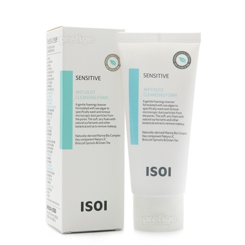 Isoi Sensitive Anti-Dust Cleansing Foam 100ml / 아이소이 센시티브 안티