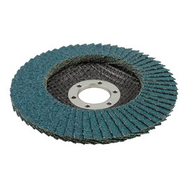 wolfcraft Lamellar Flap Disc Ø 155 mm, 40 I 5650000 I for coarse Sanding of Metal Surfaces