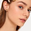 5 Pairs Bow Earrings, Stainless Steel Bow Stud Earrings, Gold