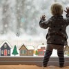 Stickerscape Christmas Window Stickers (Christmas Village) | Christmas Window Decorations