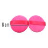 6 Esponja Puff Maquillaje Redonda Polvo Traslucido Esponjas 6 Cm