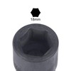 sourcing map 1/2" Drive by 18mm 6-Point Impact Socket, CR-V