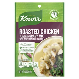 Knorr Gravy Mix Roasted Chicken Gravy For Delicious Easy Meals and Side Dishes No Artificial Flavors, No Added MSG 1.2 oz