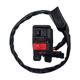 Carbman L/H Switch Replacement for Kawasaki 300 Bayou KLF300 Light Kill Start Handlebar 1988-2004